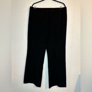 Lane Bryant black dress pants size 16. Not altered, never dried.